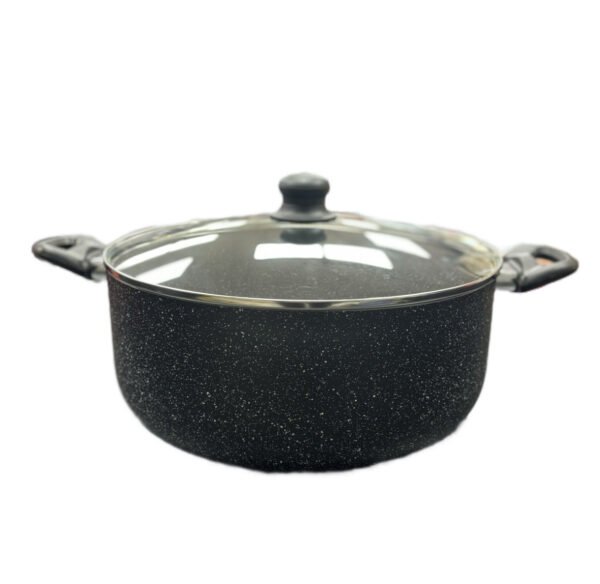 Non-Stick Marble-Coated Cookware Pots (SIZES 22CM to 34CM)
