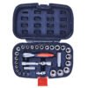 30 Piece 1/4" and 3/8" socket set