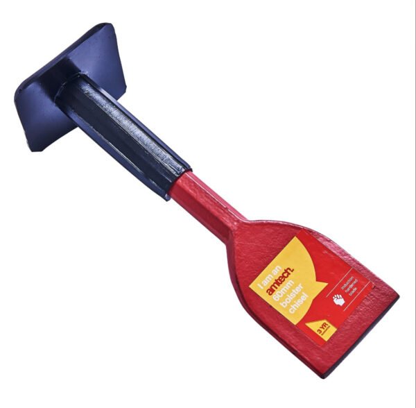 60mm (2.25”) bolster chisel with guard