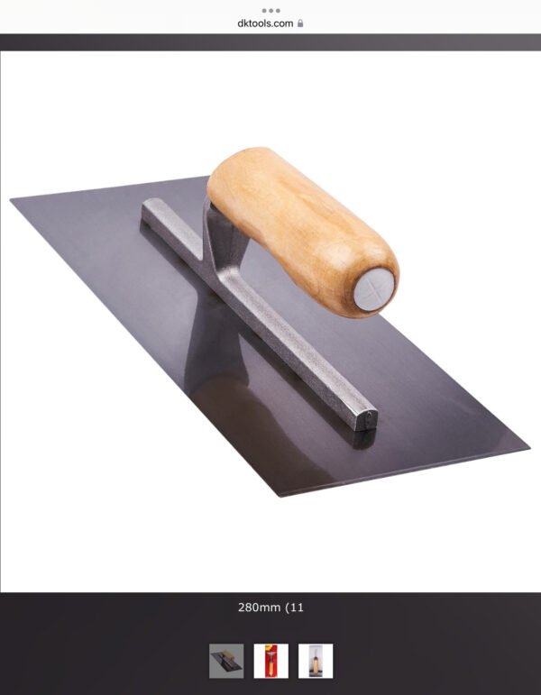 275mm(11”) plastering trowel