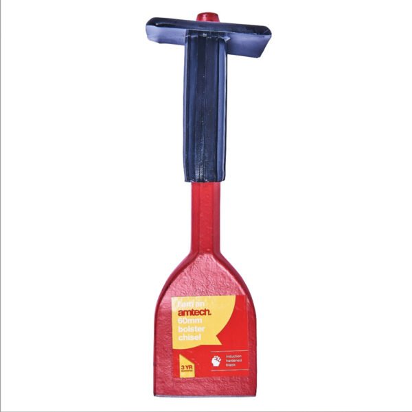60mm (2.25”) bolster chisel with guard